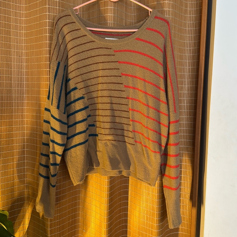 Maeve Striped Sweater